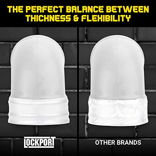 Heavy Duty White Duct Tape - 6 Roll Multi Pack - 20 Yards X 2 Inch - Strong, Flexible, No Residue, All-Weather And Tear By Hand - Bulk Value For Do-It-Yourself Repairs, Industrial, Professional Use #TOP4