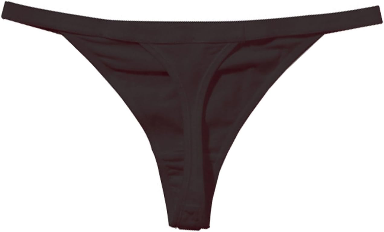 Dong Dian Women's Invisible Cotton G-String Underwear Yoga Thongs