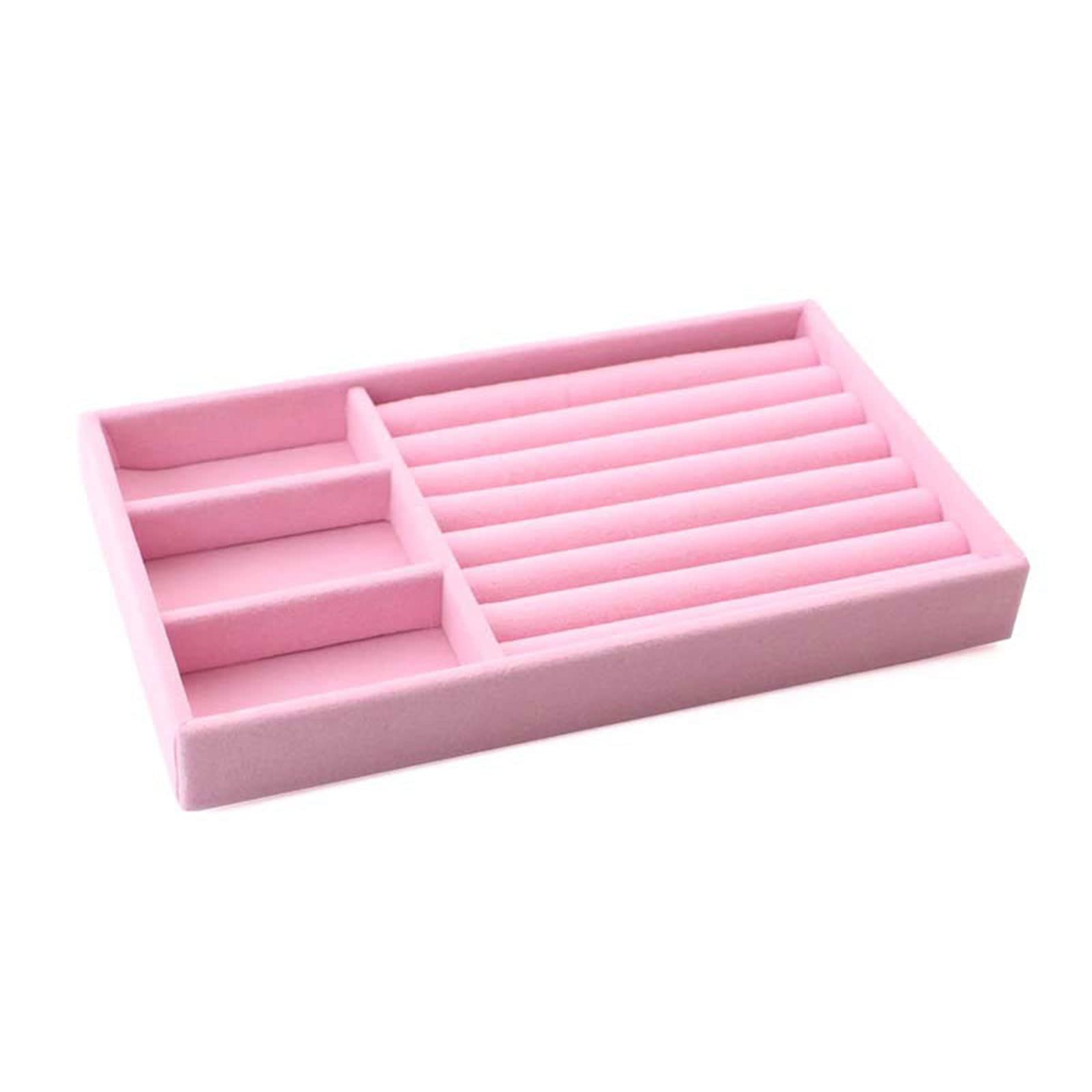 GTYLF Jewelry Storage Tray Stackable Jewelry Drawer Organiser Storage for Case for Earrings Necklace Trays Stackable