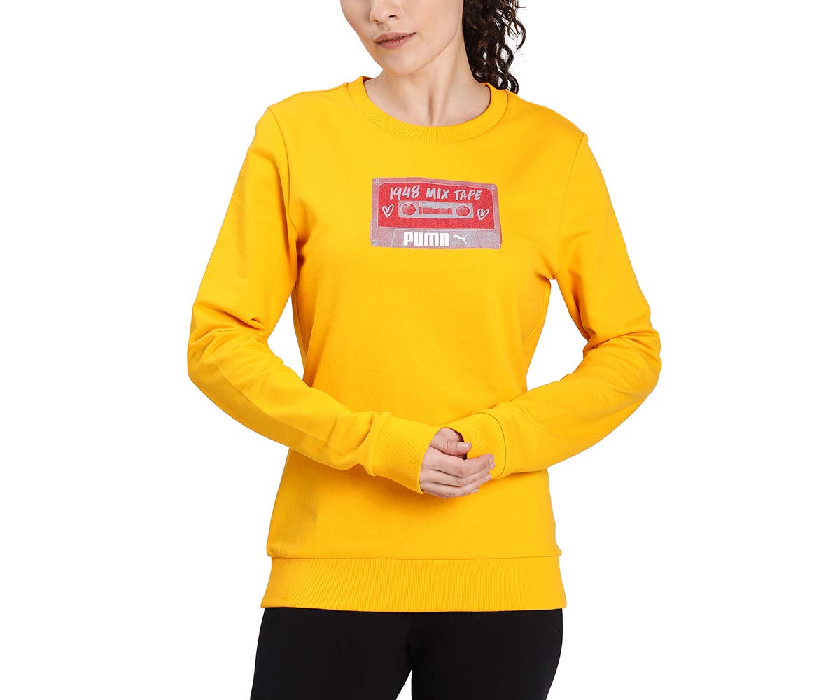 Cotton Women Round Neck Sweatshirt-image-42