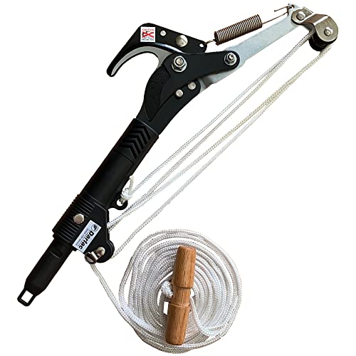 Darlac Bypass Tree Pruner Head – Interchangeable Garden Pruning Head for Telescopic Pole – Razor Sharp Ideal for Pruning High Branches - SK5 High Carbon Steel Blade