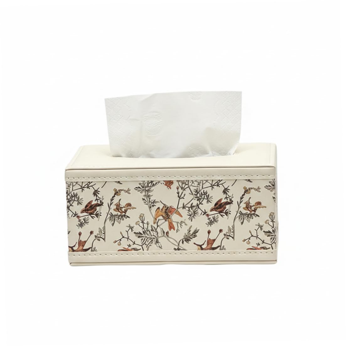 Housse boîte mouchoirs rectangulaire cuir synthétique rangement organiseur maison hôtel bureau