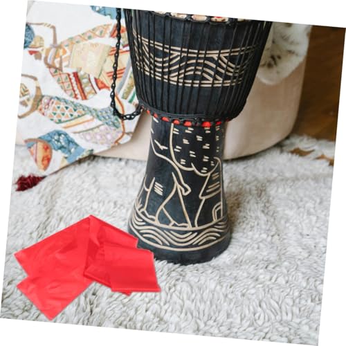 Baquetas Kisangel rojas de seda, 2 piezas, con mangas de agua para actuaciones de danza, gimnasia y eventos, mazos resistentes y fáciles de usar miniatura 5