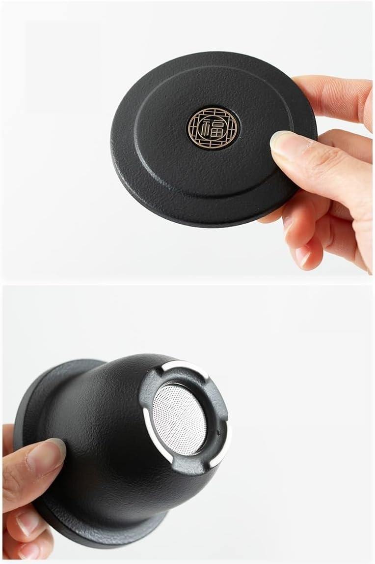 GSOUL Kungfu Tea cup Tea Cup Water Separation Office Home Ceramic With Lid Filter Large Capacity Personalized Cups Small Tea Cups