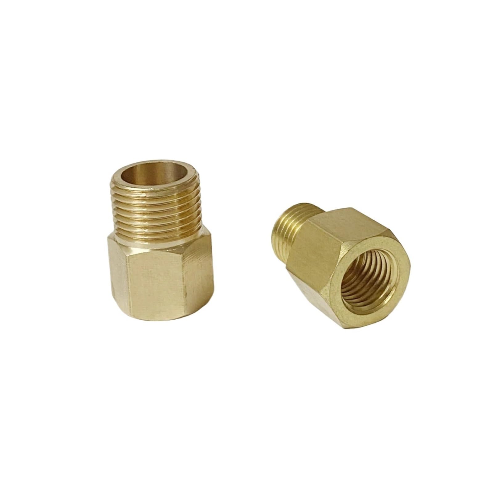 Mexeword Women's One Color 1Pcs Pipe Fitting Adapter 1/8" 1/4" 3/8" 1/2" Bsp To M12 M14 M16 M18 M20 M22 Metric Male Thread Brass Pipe Fitting Adapter Coupler Connector(F Bsp1l2-M M18x1.5)