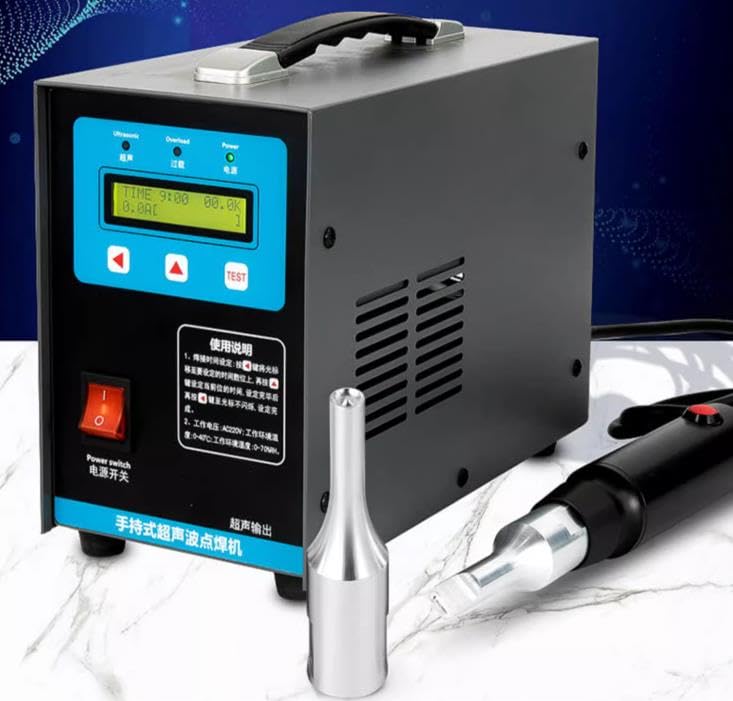 Máquina de soldadura ultrasónica de plástico para interior de coche, 110 V, 220 V, 10 en 1, soldadora por puntos de plástico
