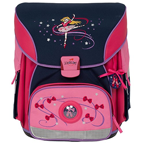 Preisvergleich Produktbild DerDieDas XLight Schulranzen-Set 5-tlg Ballerina 54 ballerina
