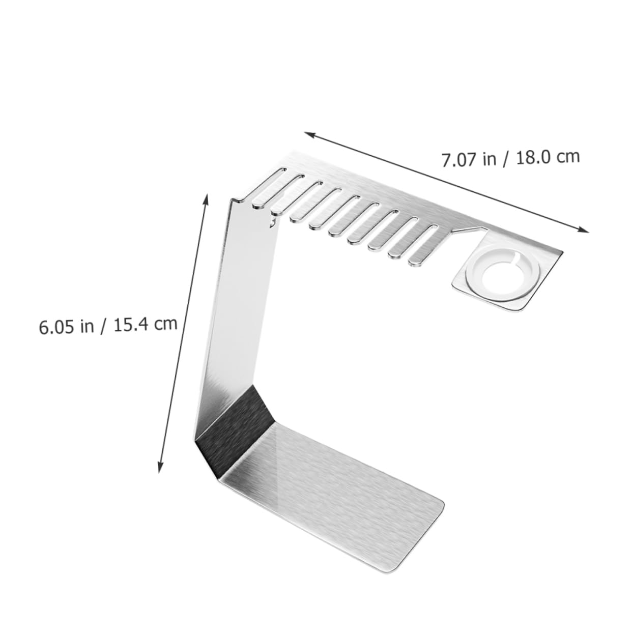 Caricabatterie per Smartwatch Supporto per Cinturino da Orologio Base di Ricarica per Cinturino in Metallo