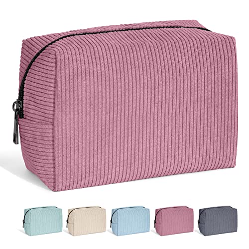 MAANGE Kleine Kosmetiktaschen Reise Make up Tasche Cord Schminktasche für...