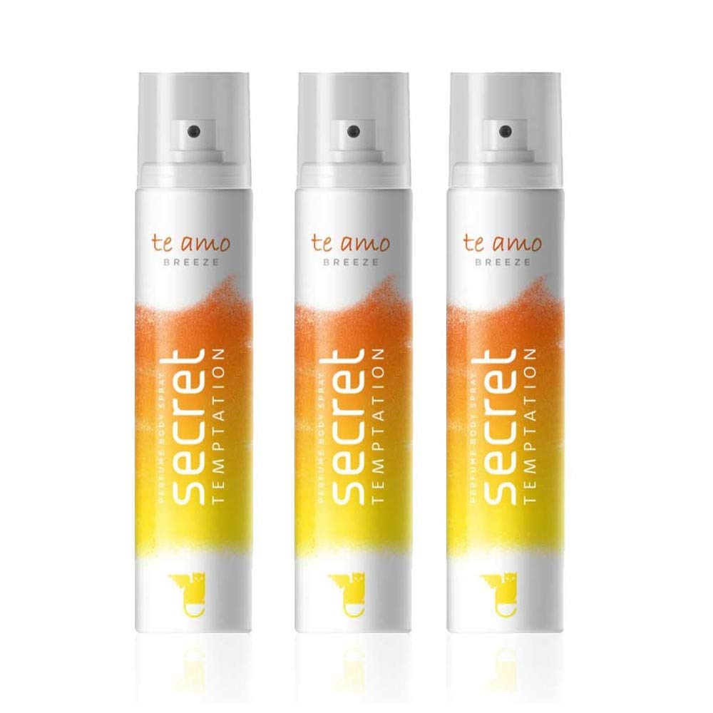 Buy Secret Temptation Te Amo Breeze Perfume Body Spray Combo for