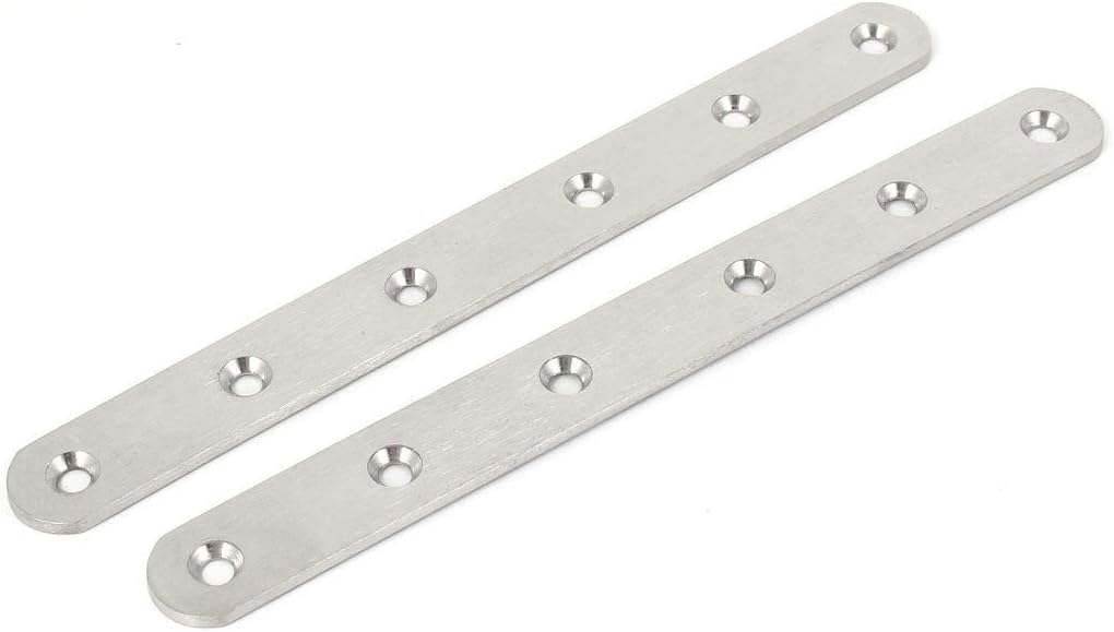 200mmx20mmx3mm Straight Flat Mending Repair Plate Fastener 10pcs (id: 70d cb3 994 532 d82