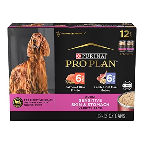 Purina Pro Plan Sensitive Skin and Stomach Wet Dog Food Variety Pack Cover