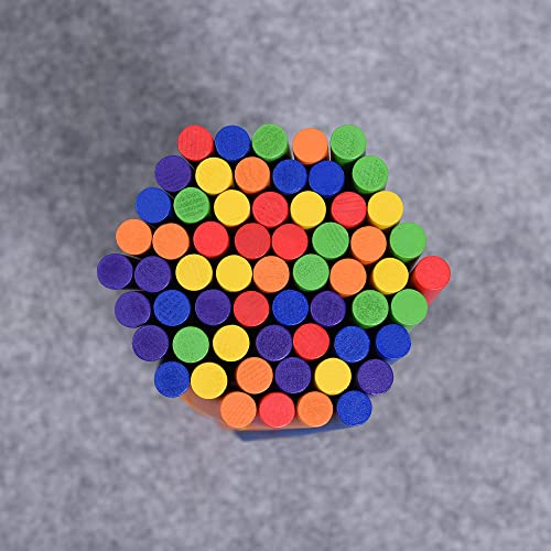 Pack 60 Baquetas de Ritmo para Niños 12 in Madera miniatura 4