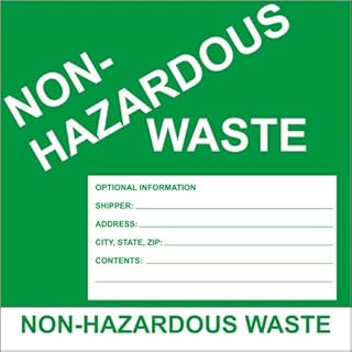 Non-Hazardous Waste Label - 6
