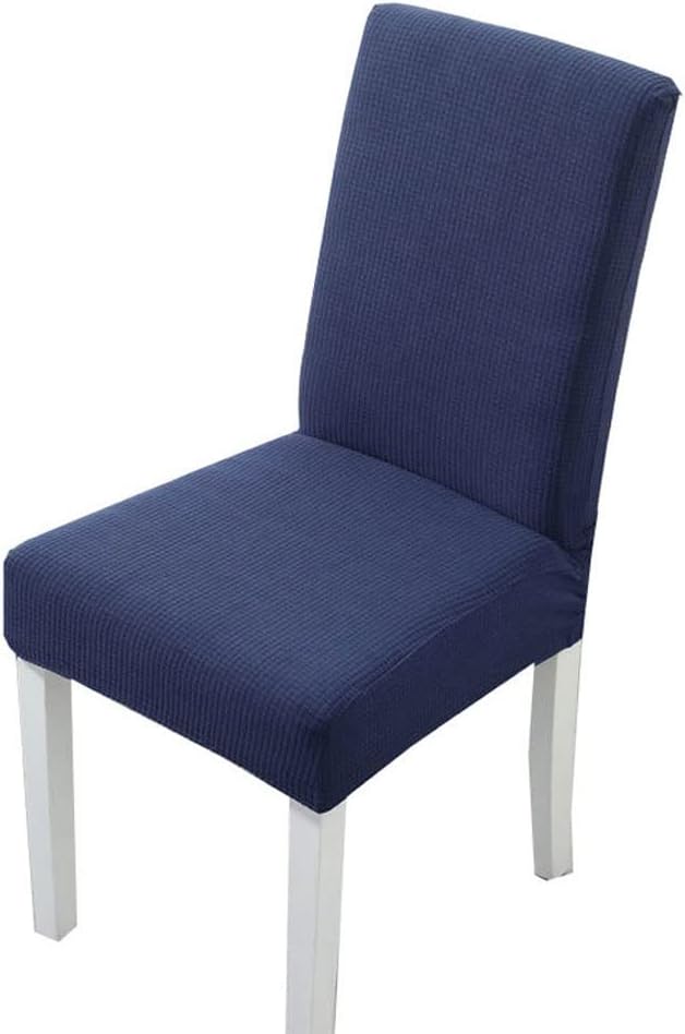 Dining Chair Cover Set of 6/4/2 Grey Beige,Stretch Chair Covers for Dining Room,Elastic Seat Chair Covers,Dining Chair Slipcovers Without Arms,Chair Protector Covers Removable Washable