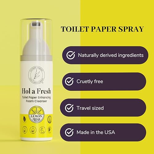 Miniatura 4 de Espuma de papel higiénico con hamamelis  Alternativa a toallitas húmedas  Fórmula suave con ingredientes naturales  Ecológico y seguro para sépticos