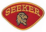 Seeker Logo Embroidered Iron / Sew on Patch Quidditch Team Hogwarts Harry Potter Gryffindor