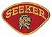 Seeker Logo Embroidered Iron / Sew on Patch Quidditch Team Hogwarts Harry Potter Gryffindor
