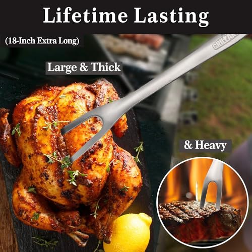 GRILLART 18Inch BBQ Tools Set