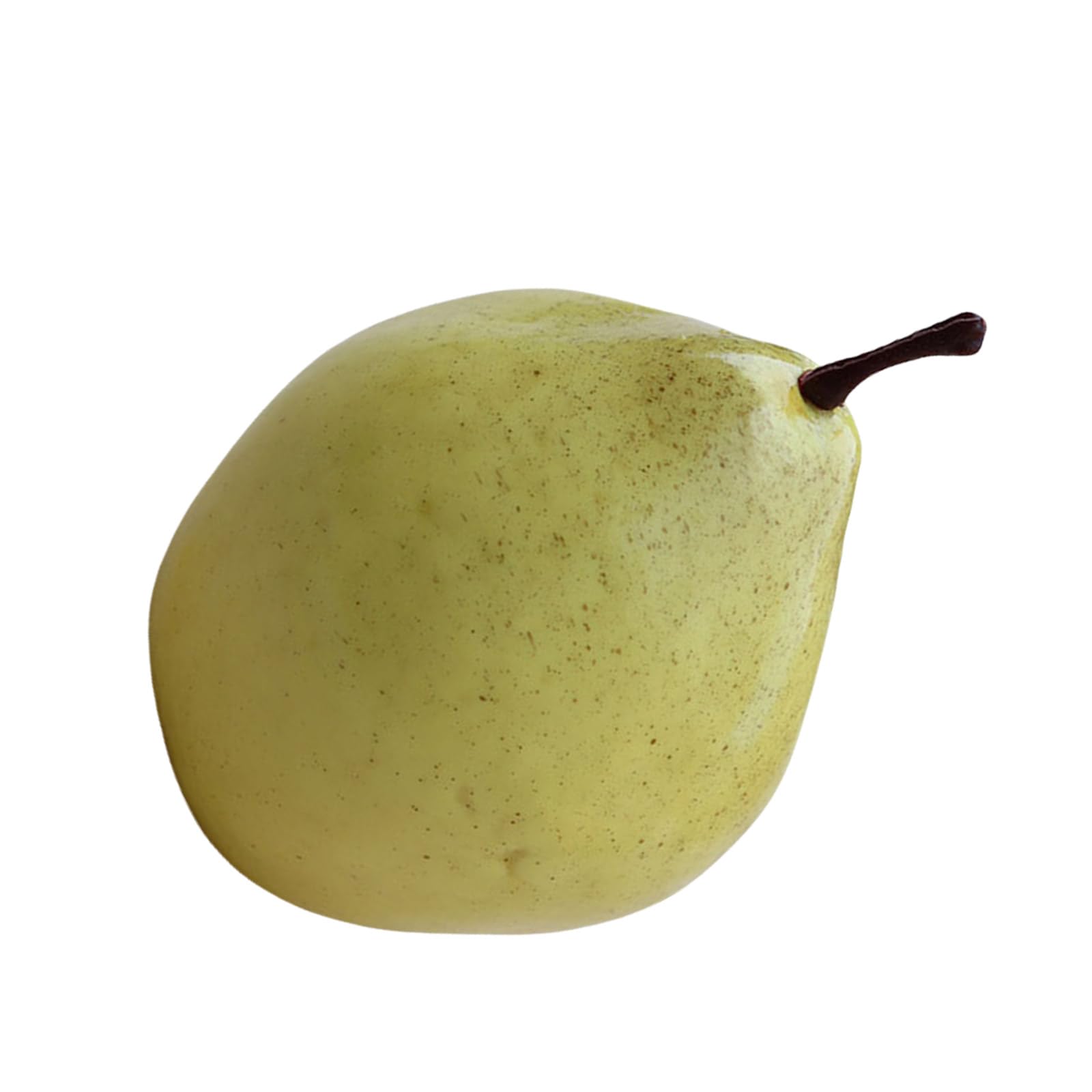 LiRRvb Decorative Simulated Pear Realistic Artificial Foam Fruit Cabinet Decoration Vegetable Props for Shop Use Desk Decoration
