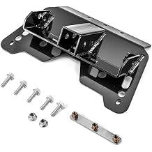 WeiSen 2" Front Lower Receiver Hitch Plow Mount Compatible with Polaris Ranger 400 500 570 800 900 Full-Size and Midsize 2009-2023