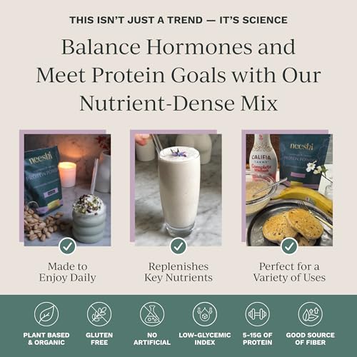 Image of Cacao Peanut Butter Plant-Based Protein Powder | Vegan | Gluten Free | Pea & Brown Rice Protein Blend | Chocolate Peanut Butter Flavor | 1-Week Supply