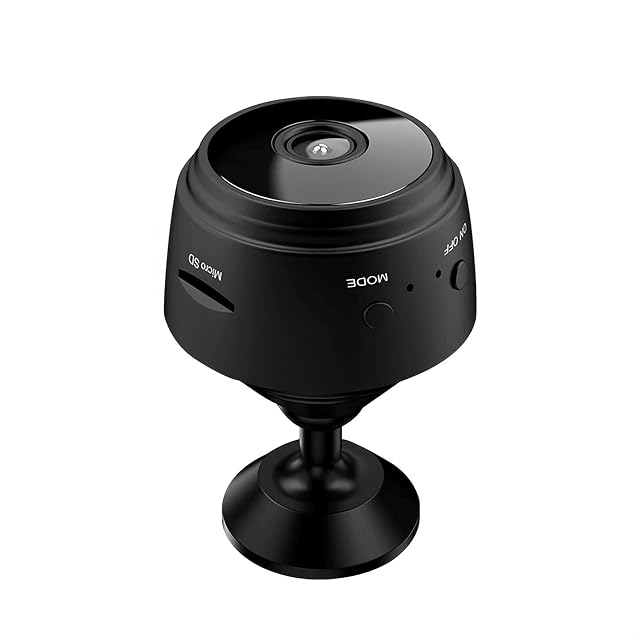 Mini Hidden Camera for Home Security Baby Monitor 0 9 Inch Wireless WiFi Spy Camera with Audio Video