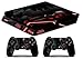 Produktbild Skin Kompatibel für Ps4 Slim - Star Wars Black - Limited Edition Decal Cover Schutzhüllen Faceplates Bundle