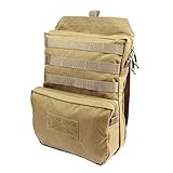 LytHarvest Tactical Molle Hydration Carrier (Bladder is not Included), Tactical Mobility 3-Liter Hydration Pack for Hiking, Biking, Climbing