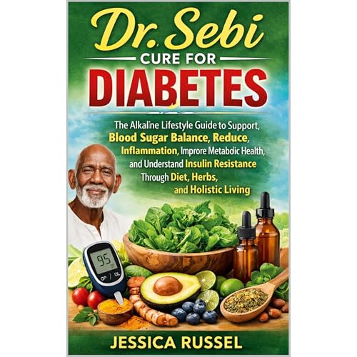 Dr Sebi Cure for Diabetes Audiolibro Por Jessica Russel arte de portada