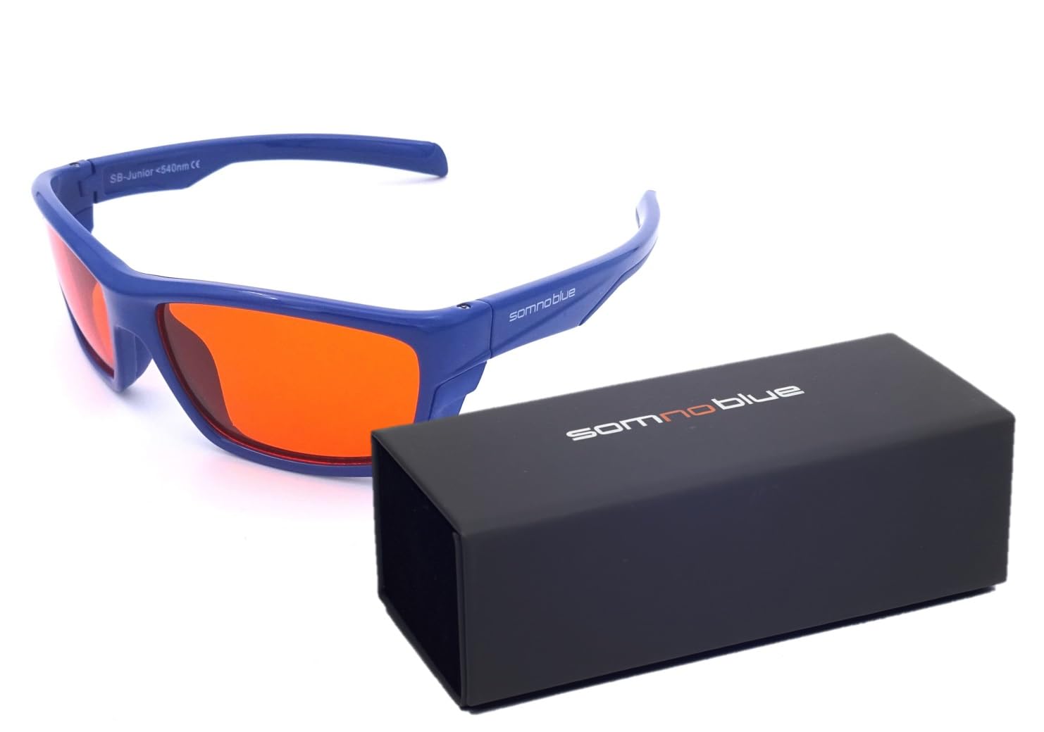 Kinderbrille - Anti Blaulicht Brille - Somnoblue für Kinder BIOHACKING Kinderbrille Besser Schlafen - mit Case