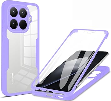 Xiaomi 15T Pro Case "AFINER" 360  Full Protection Front and Rear Double-Sided Xiaomi 15T Pro Cover High Touch Screen Sensitivity New Material Protective Film TPU + PC Clear Smartphone Case Full