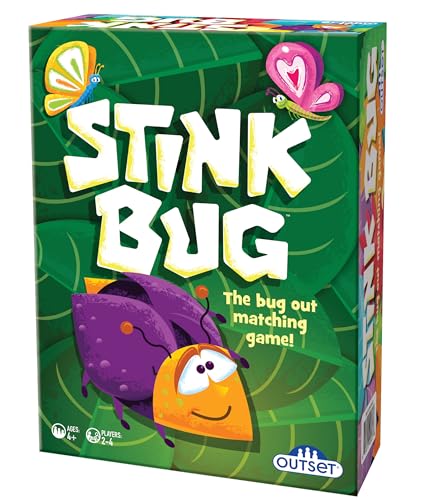 Cheatwell Games Stink Bug - A Quick, Easy Game For 2-4 players - Fun Matching Game For Preschoolers, Kids & Parents - Ages 4 & Up
