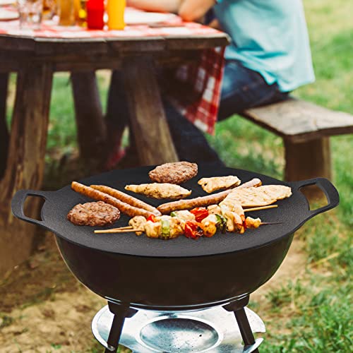 Sanbege CSL-CA-20230607-2 Korean Grill Pan With Nonstick 6-Layer Coating, 13 Inch Round Bbq Griddle thumb #6