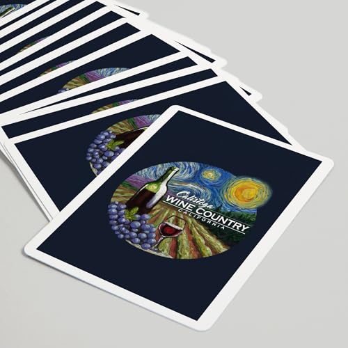 Baraja de Poker Calistoga California 52 Cartas miniatura 5