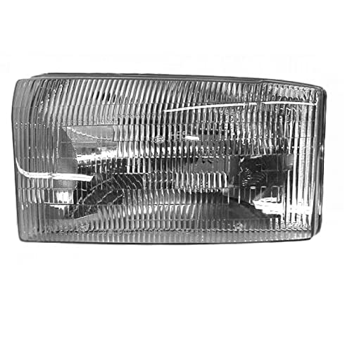 Image of TRQ Driver Side Headlight Assembly Compatible with 2000-2004 Ford Excursion 1999-2004 F250 Super Duty Truck F350 Super Duty Truck 1999-2003 F450 F550 FO2502147