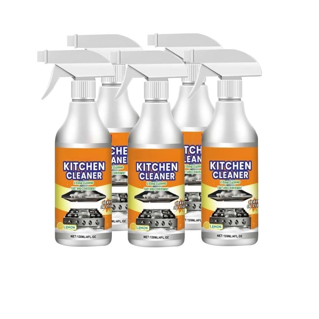 Küche Entfettung Schaumstoffreiniger, Küchenreiniger Spray, Heavy Duty Entfetter Reinigungsspray Für Heimküche, Hartnäckige Flecken Reiniger, All-Purpose Bubble Cleaners Schaumstoff. (5PCS)