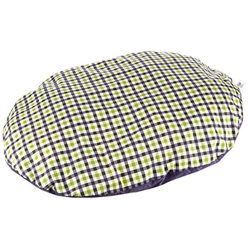 Karlie Hundekissen Oval 100 x 76 x 10 cm blau-grün