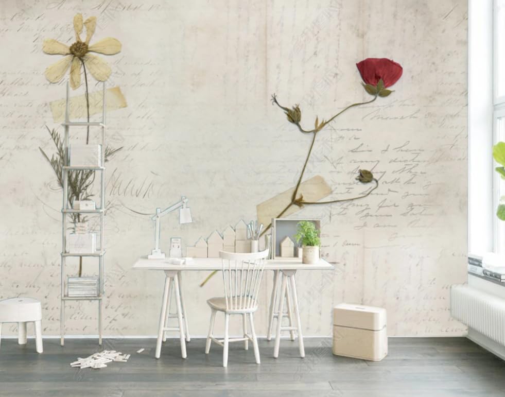 Papier peint intissé ciment rose pour masquer un mur de salon