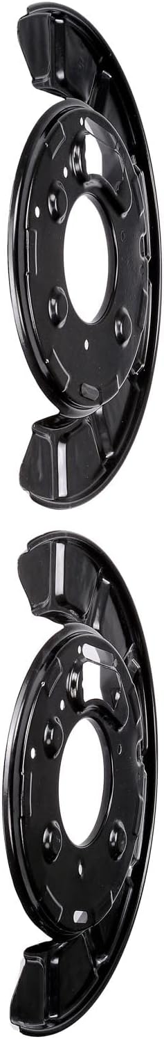 APDTY 156393 Rear Brake Backing Plate - 1 Pair Replaces 20815388