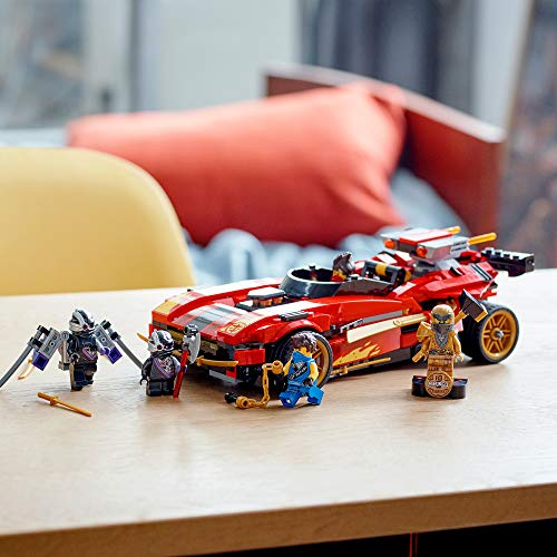 NINJAGO Legacy X-1 Ninja Charger 71737 Ninja Toy Building Kit Featuring Motorcycle and Collectible Minifigures, New 2021 (599 Pieces) - Lego - Immagine 6