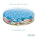 Intex Deep Sea Blue 8 Feet x 18 Inch SnapSet Instant Round Plastic Above Ground Swimming Kiddie Pool for Ages 3 Years and Up, Blue