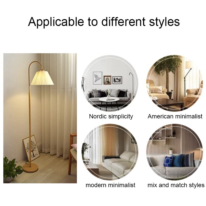 Solución de iluminación elegante: lámpara de tela de arco E27 para espacios modernos 6