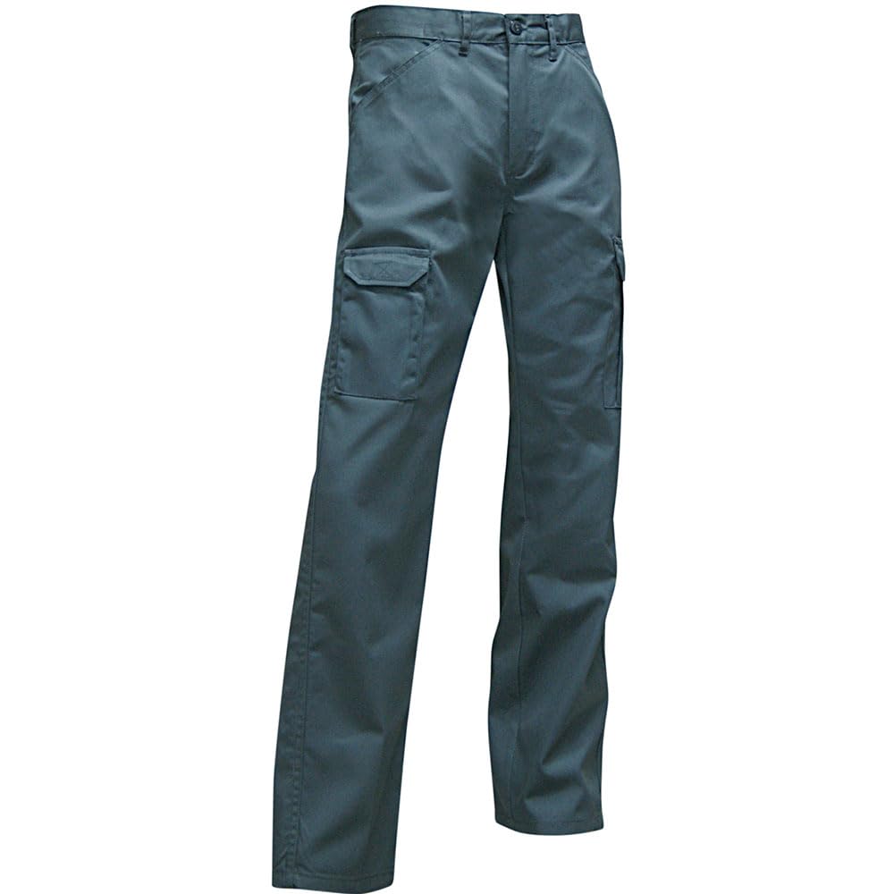 LMA 101017 SCIE Pantalon Multipoches, Vert, Taille 42