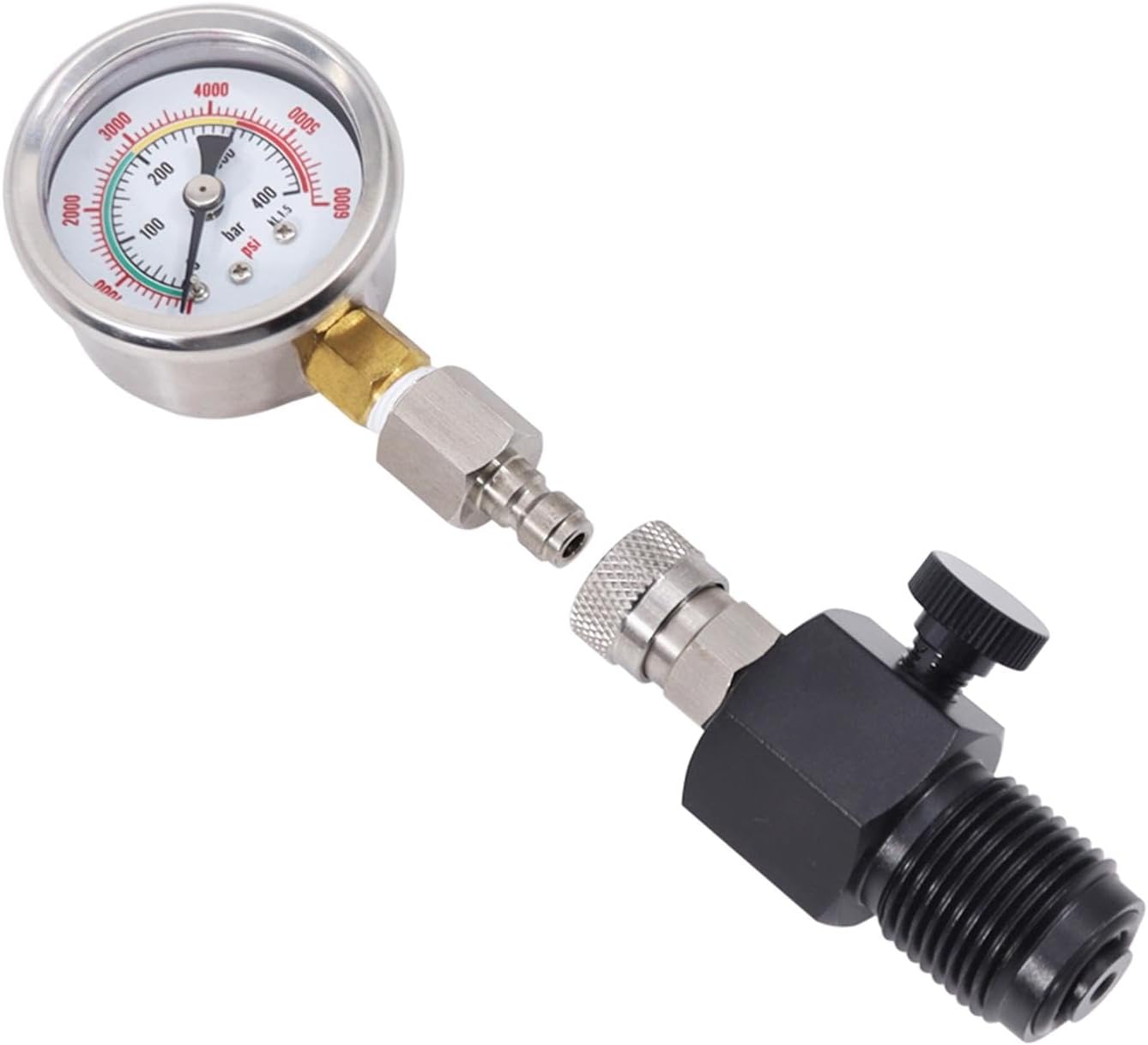 Diving Pressure Gauge for Tank, Scuba Testing Tool for BCD