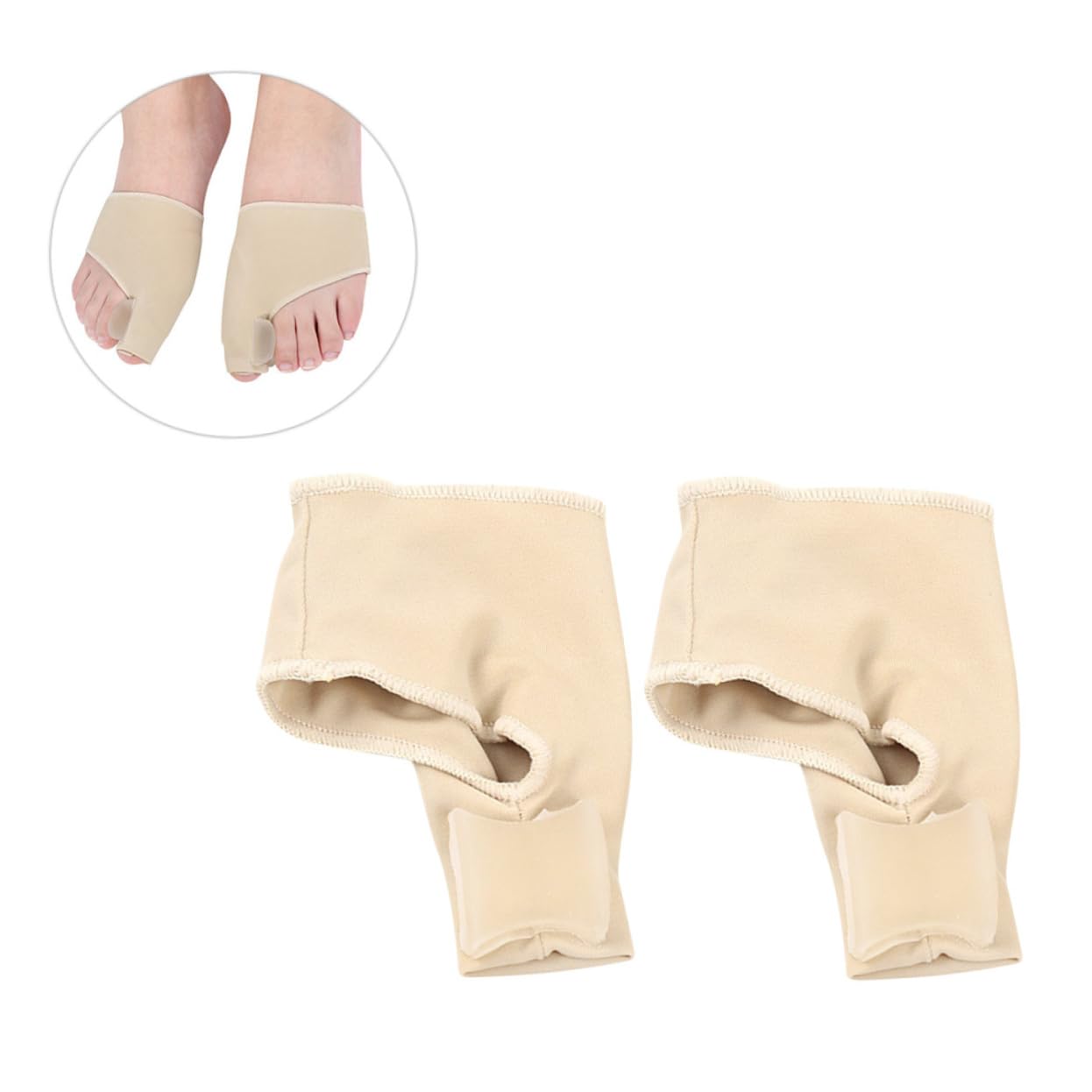 Didiseaon Foot Tool for Hallux Bunion for Men Comfortable Silicone Gel Sleeve Separator for Joint Straightener