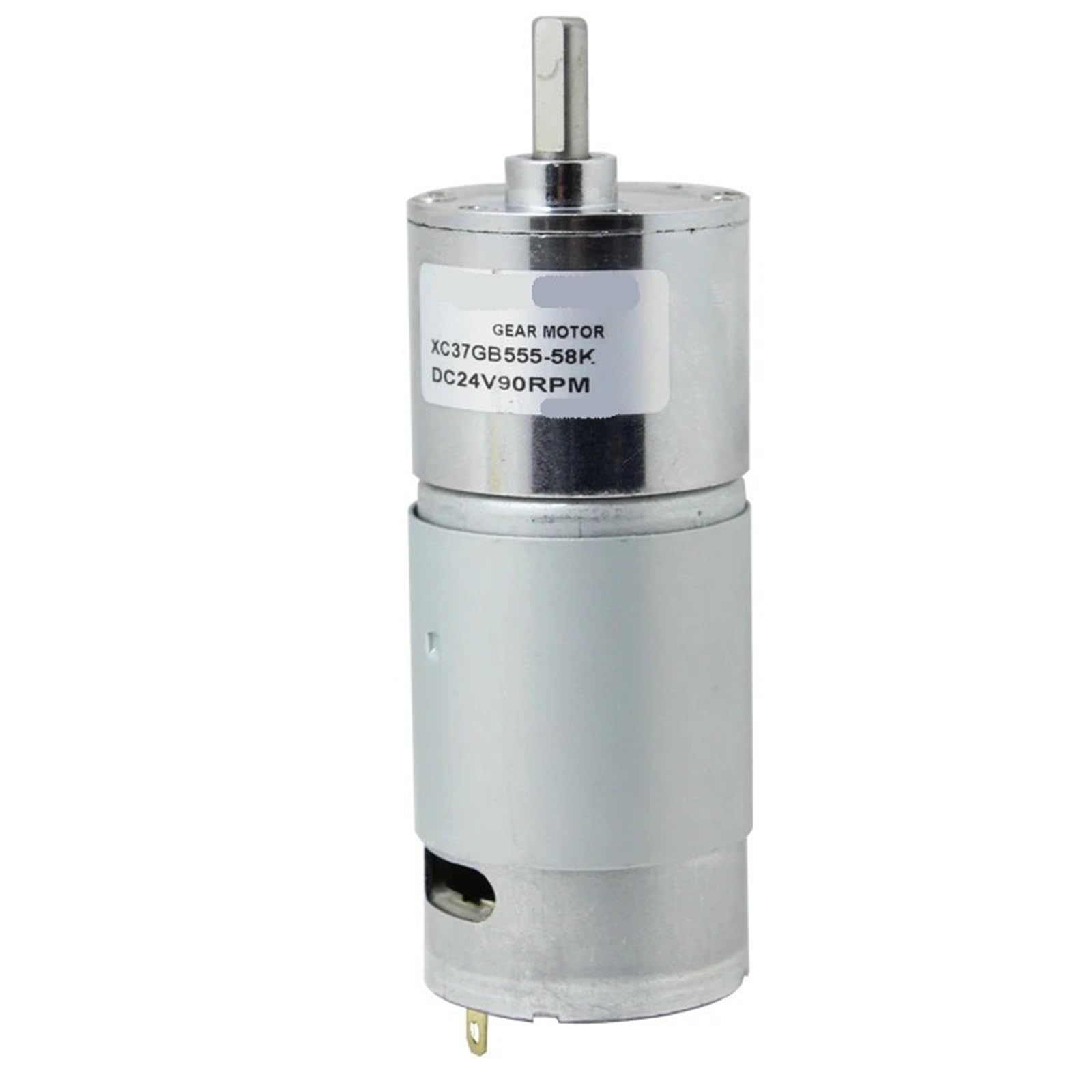 ZIDRMTKVK 37MM 555 DC Gear Motor Eccentric Shaft 1224V Micro Low Speed High Torque(12V DC,20rpm)