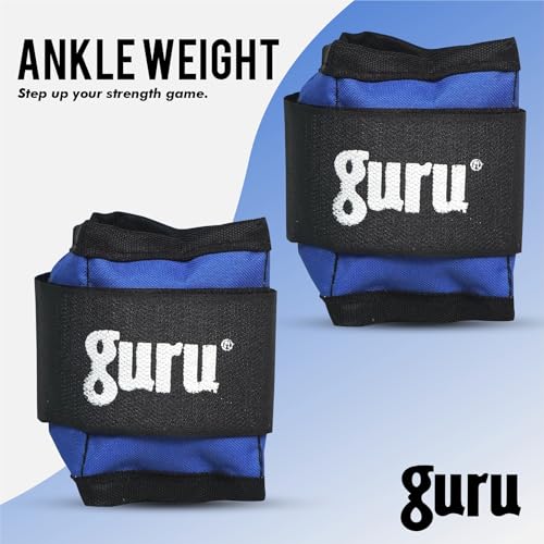 Image of GURU Ankle Weights Pack of 2 Pieces, Wrist Strap For Gym Ankle Weight Cuff For Men & Women For Training, Workout
