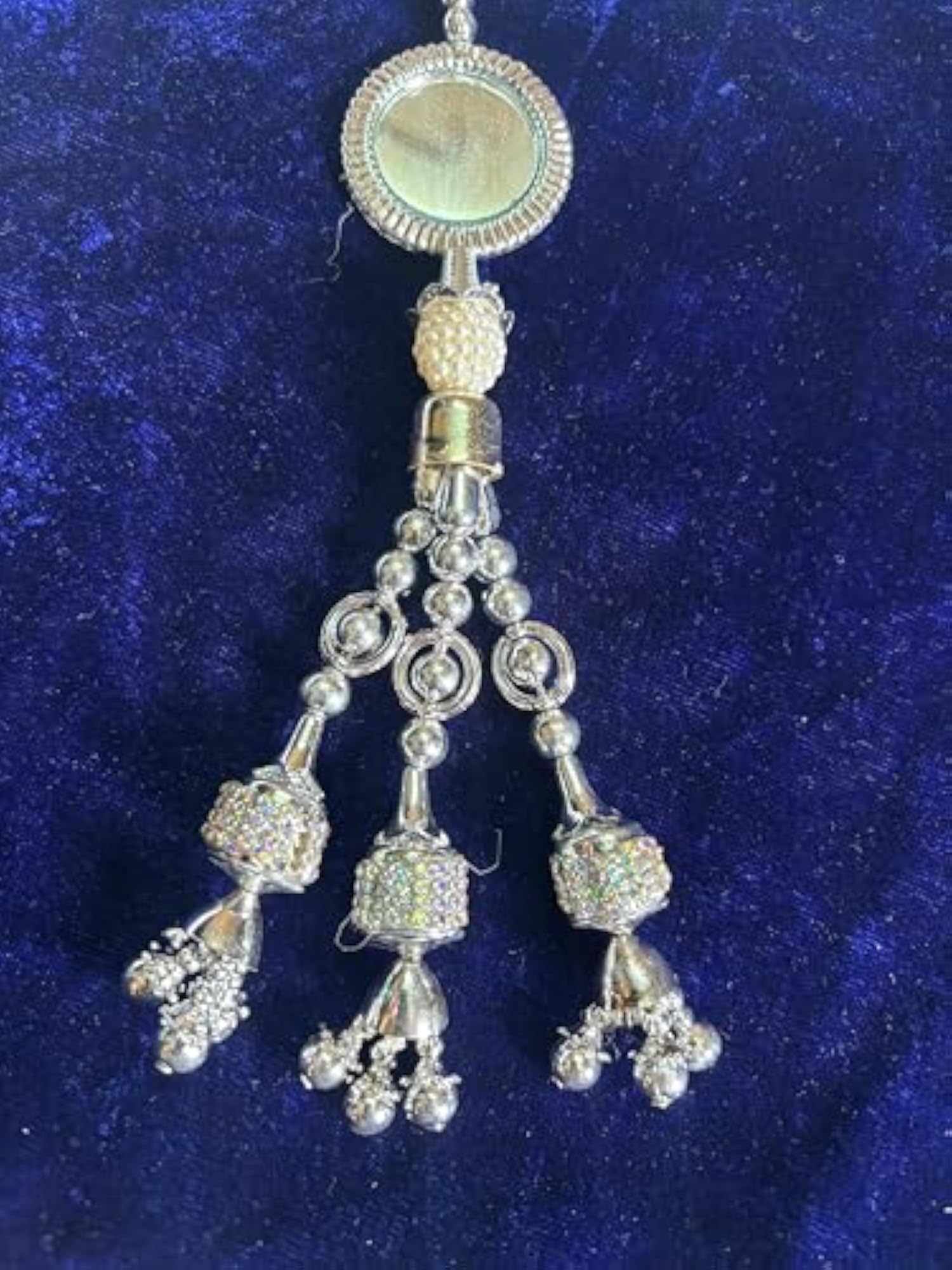Mirror Work Choti Hair Extension for Traditional Looks