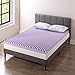 Best Price Mattress 4 Inch Egg Crate Memory Foam Mattress Topper with Soothing Lavender Infusion, CertiPUR-US Certified, Dorm Essentials, King
